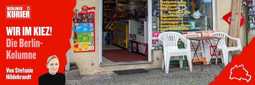 Berliner Charme. Ein Späti in Kreuzberg. Manchmal schmeckt die Stadt auch nach abgestandenem Bier und Altmännerschweiß.