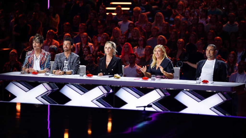 Chris und Andreas Ehrlich, Chantal Janzen, Andrea Kiewel und Michael Michalsky (v.l.n.r.): Die neue „Supertalent“-Jury kommt nicht bei allen gut an.