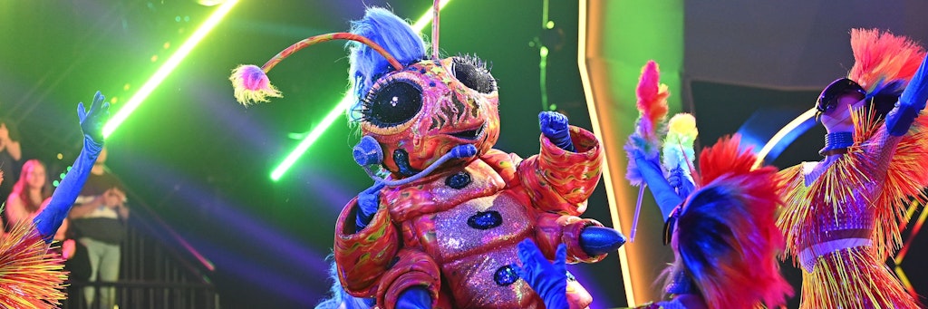 Die Raupe brachte in der ersten Folge von „The Masked Singer“ einen irren Auftritt auf die Bühne.