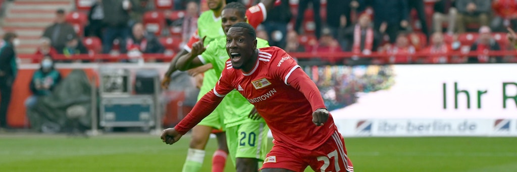 Sheraldo Becker feierte sein Tor gegen den VfL Wolfsburg nach wenig Freude in den vergangenen Woche ausgelassen. 