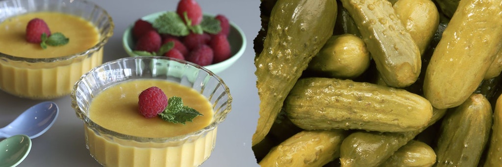Haut auf dem Pudding und Gewürzgurken-Wasser? Es gibt Menschen, die essen und trinken diese Dinge für ihr Leben gern.