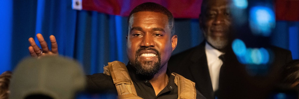 Kanye West hat seinen Flug am BER verpasst.