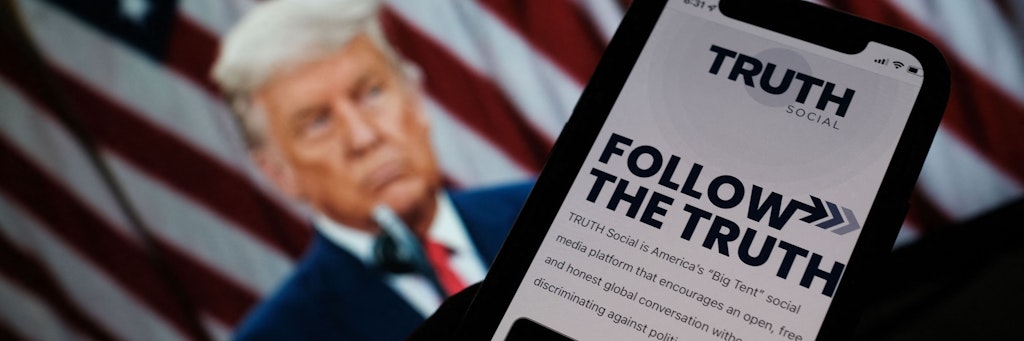 Ex-US-Präsident Donald Trump will die Online-Plattform „Truth Social“ starten.