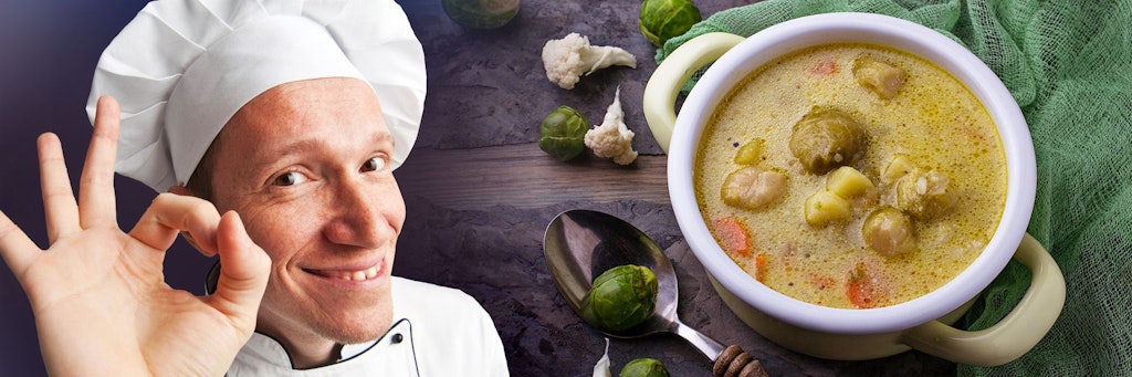 Great recipe! Instant Brussels sprouts soup - and a delicious autumnal dish.