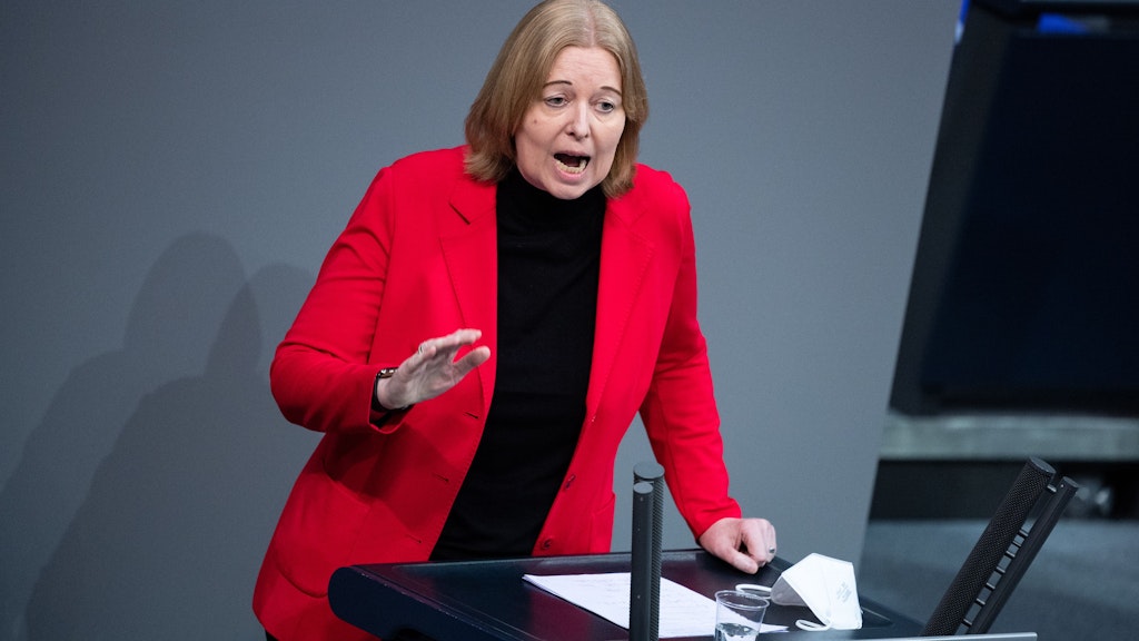 Die SPD-Linke Bärbel Bas soll Bundestagspräsidentin werden.