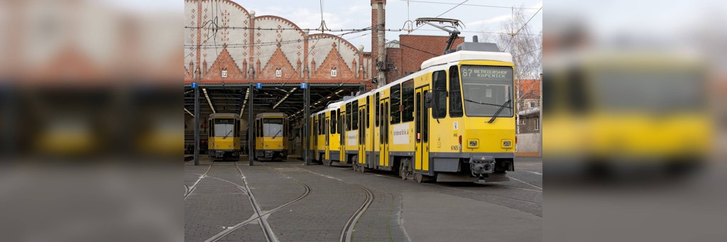 Am kommenden Samstag werden die alten Tatra-Bahnen noch einmal aus dem Betriebshof Köpenick geholt.