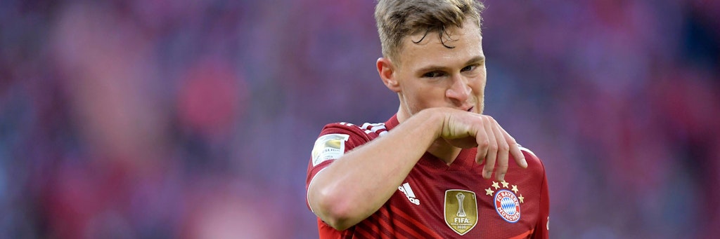 Bayern-Star Joshua Kimmich muss wegen seiner Argumentation, warum er sich nicht impfen lässt, ordentlich einstecken. 