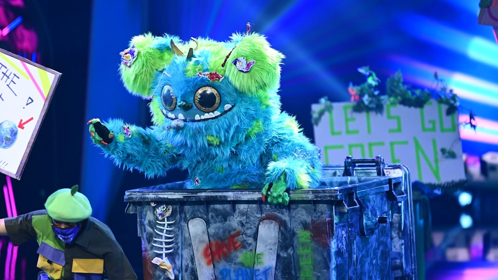 Das Müll-Monster „Mülli Müller“ überzeugte bei „The Masked Singer“ am vergangenen Wochenende die Jury.