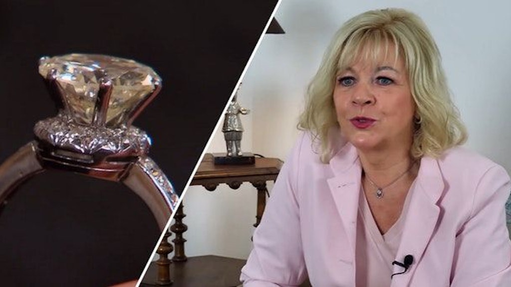 „Der war so furchtbar, so wie er war“, sagt Händlerin Elke Velten über einen Ring, den sie für 5500 Euro bei „Bares für Rares“ gekauft hat. 