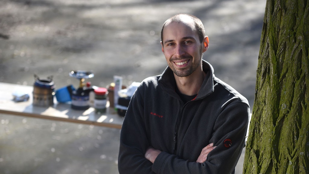 Benjamin Arlet ist Survivaltrainer und bietet Outdoor-Kurse in Berlin an. <br><br>