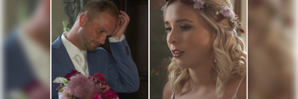 Bei ihrer „Hochzeit auf den ersten Blick“ liegen bei Selina und Michael kurz vor der Trauung die Nerven blank. 