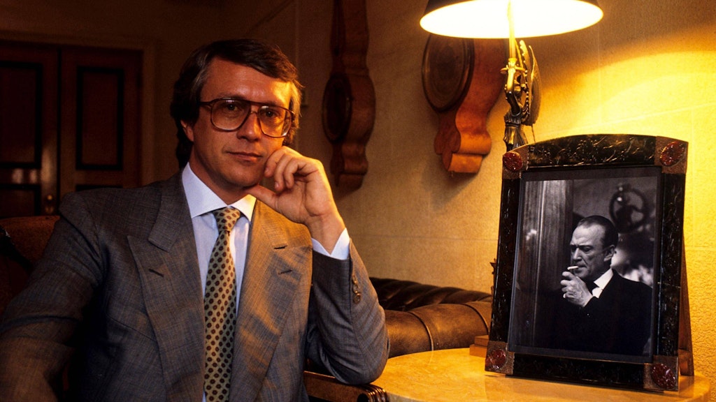 Maurizio Gucci, ein Enkel des Firmengründers Guccio Gucci (kl. Foto).