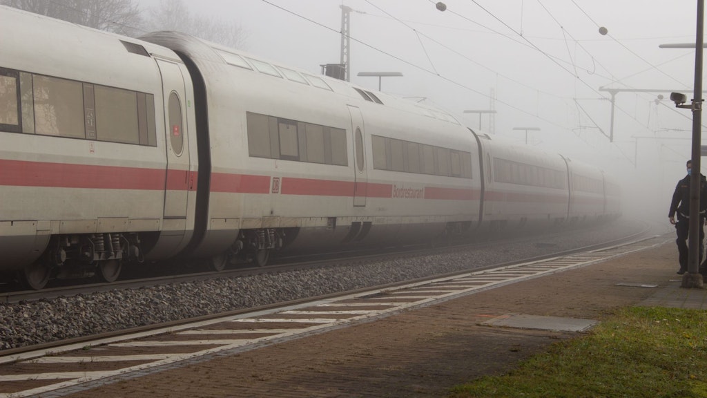 In diesem ICE kam es zu der Attacke. Er war zwischen Regensburg und Nürnberg unterwegs.