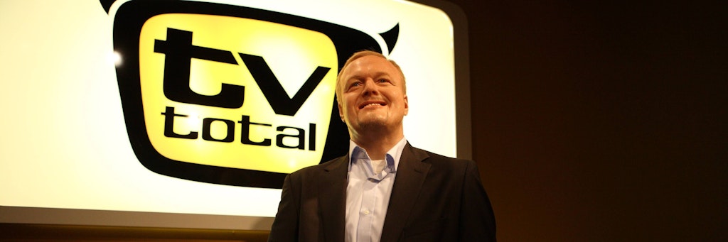 Viele Jahre stand Stefan Raab bei „TV total“ vor der Kamera. Bei der Neuauflage ist er nur Produzent.