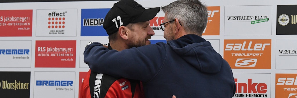 Ehrliche Wertschätzung: Steffen Baumgart (l.) und Urs Fischer verstehen sich sehr gut. Nicht nur, was den Fußball angeht. 