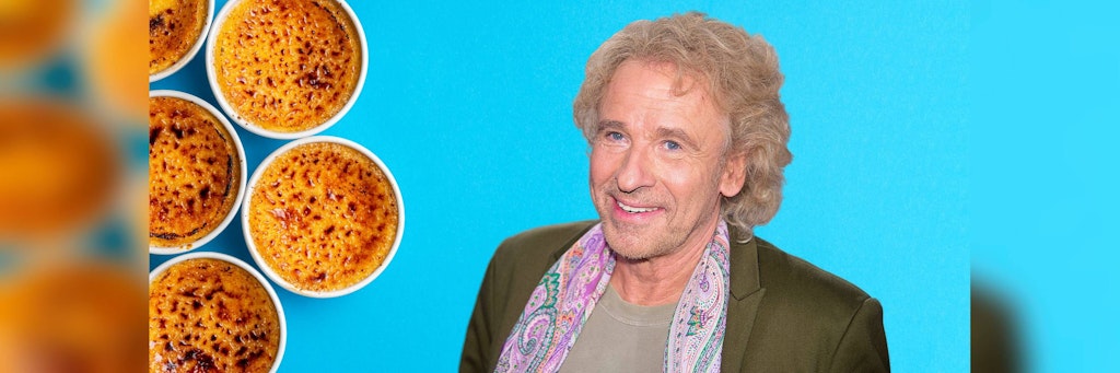 „Wetten, dass...?“-Urgestein Thomas Gottschalks Lieblings-Nachspeise soll Creme Brûlée sein.