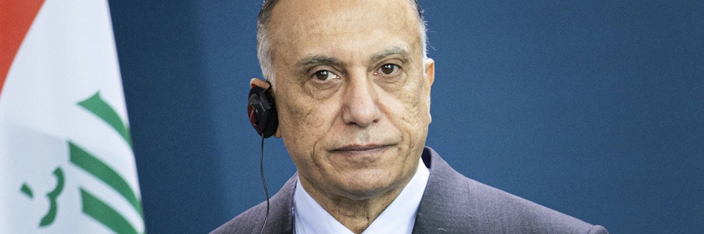 Iraks Ministerpräsident Mustafa al-Kasimi überlebte den Angriff.