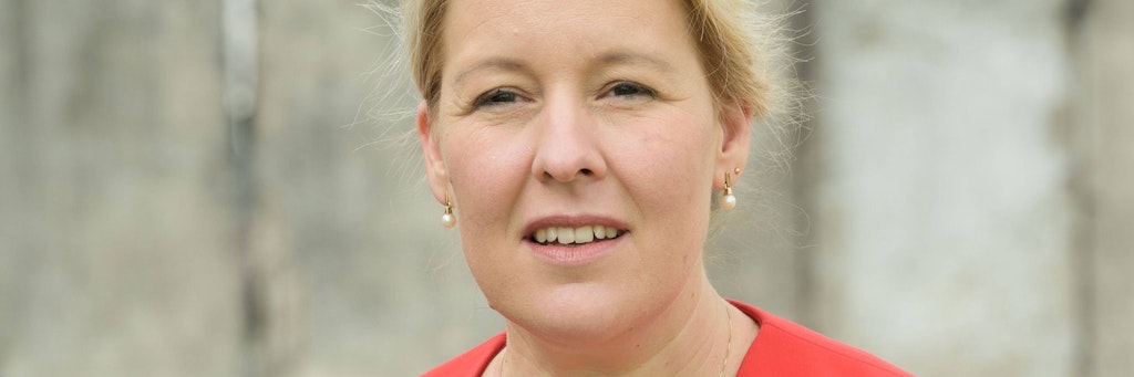 Franziska Giffey ist in Corona-Sorge.