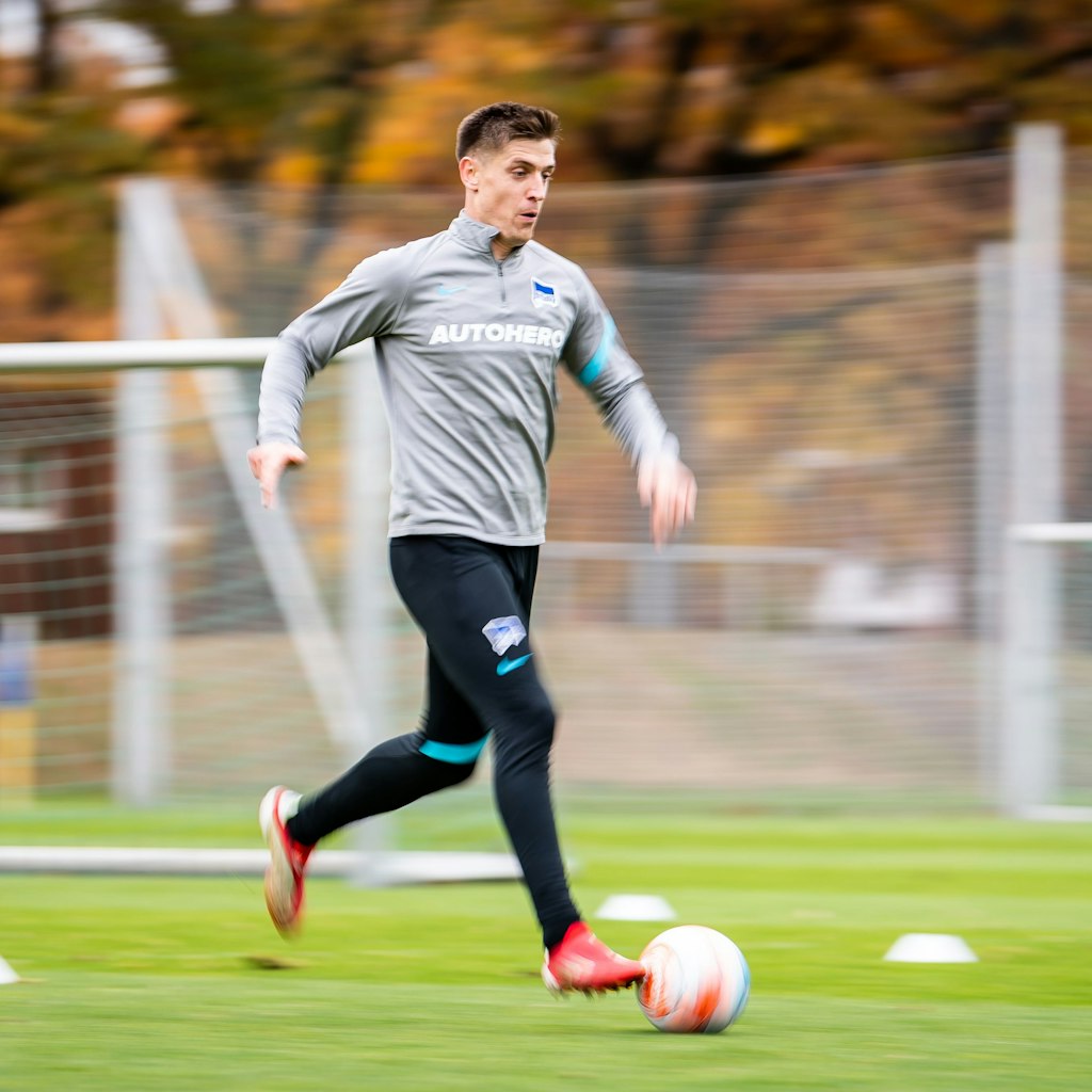 Krzysztof Piatek muss im Training erstmal wieder Gas geben.
