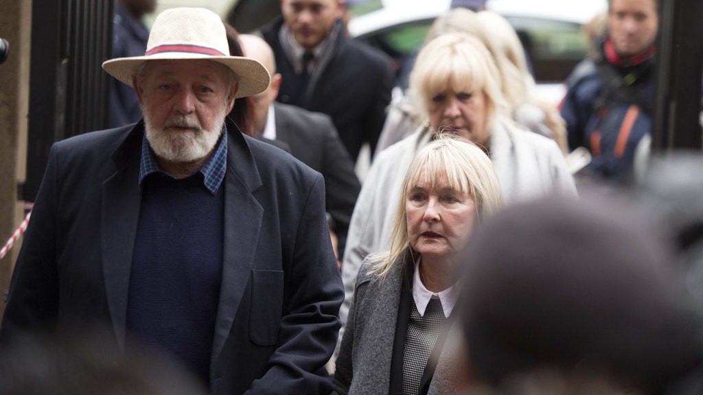 Barry und June Steenkamp bei einem Gerichtstermin im Jahr 2016.