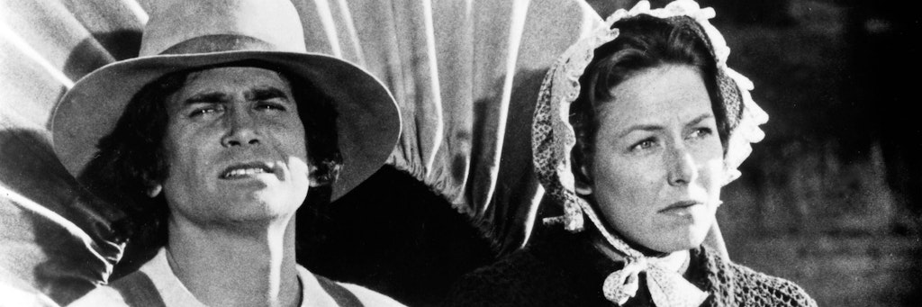 Das „Unsere kleine Farm“-Ehepaar Ingalls, gespielt von Michael Landon und Karen Grassle