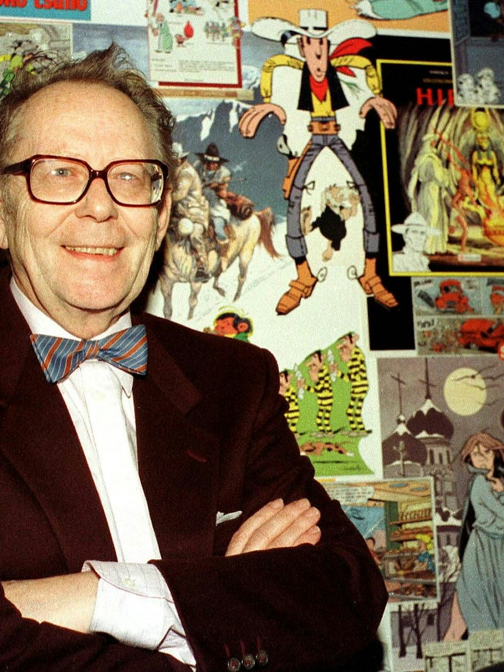 Der langjährige Lucky-Luke-Zeichner Morris alias Maurice De Bevere.