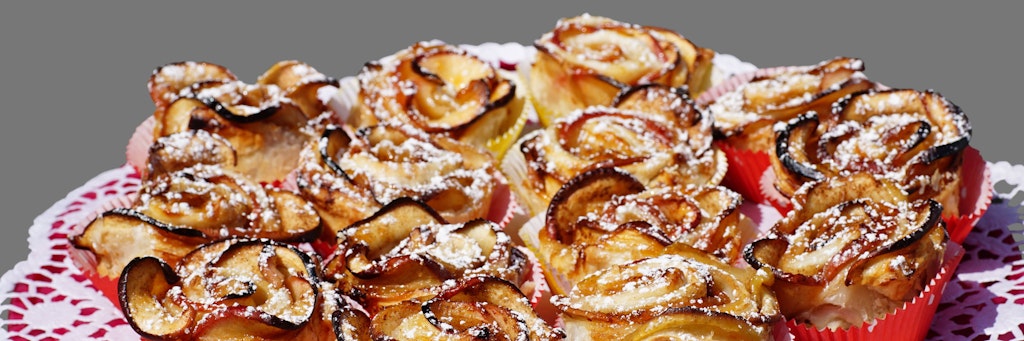 Das Rezept für leckere Apfelmuffins mit Marzipan ist so einfach und dabei total lecker.
