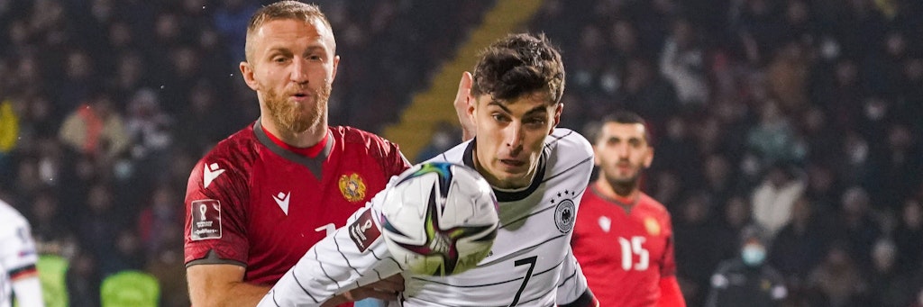 Chelseas Kai Havertz sorgte für die Führung der deutschen Nationalmannschaft in Armenien.