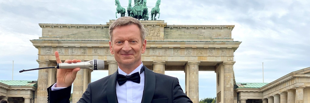 Comedian Michael Kessler macht in seiner Sendung Berlin zur Showbühne.