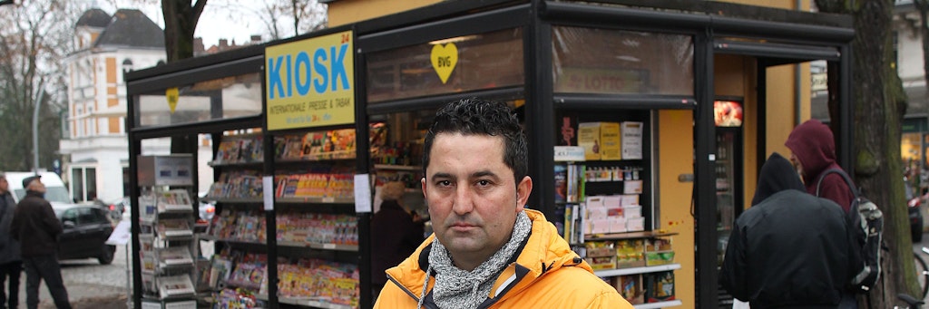 Kiosk-Chef Ugur Ciftli. 