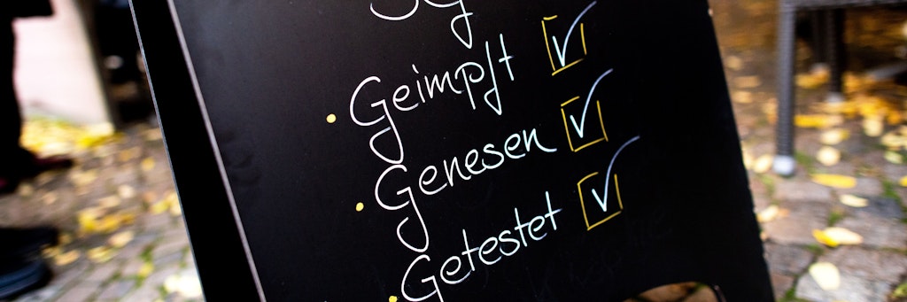 Geimpft, genesen, getestet: ob 3G-Regeln helfen? Experten sind skeptisch.