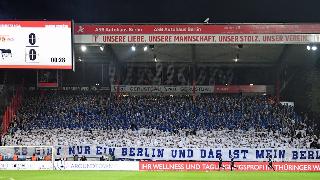 2000 Hertha-Fans werden am Sonnabend in Köpenick dabei sein. 