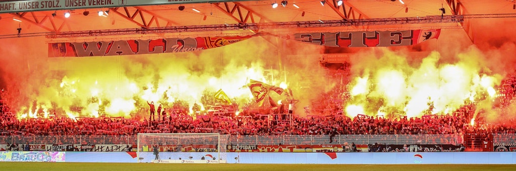 Voll wird die Alte Försterei am Sonnabend, wenn Union auf Hertha trifft. Einzige Bedingung: Maskenpflicht und Alkoholverbot. 