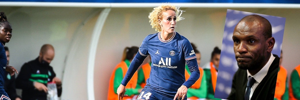 Kheira Hamraoui wurde in Paris mit einer Eisenstange brutal zusammengeschlagen. Nun gerät Vize-Weltmeister Eric Abidal (r.) ins Visier der Polizei. 