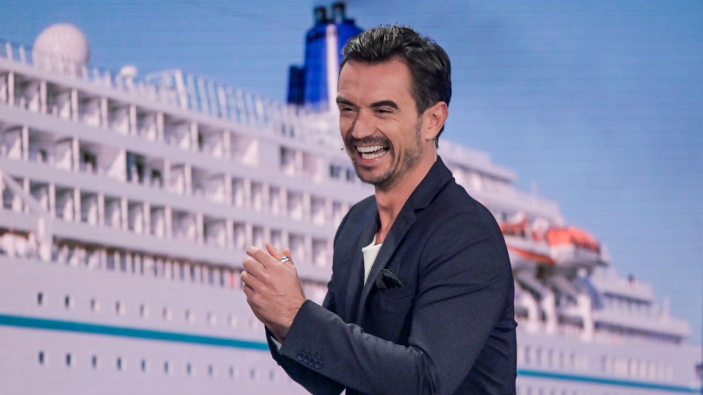 Der jüngste Kapitän auf dem Traumschiff: Florian Silbereisen.