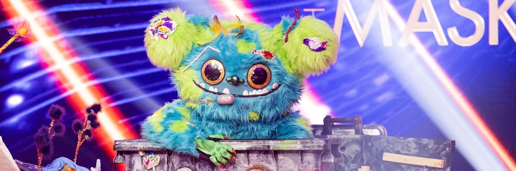 Mülli Müller wohnt bei „The Masked Singer“ in einer Mülltonne.