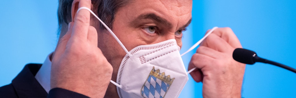 Landeschef Markus Söder (CSU) verhängt in Corona-Hotspots einen Lockdown.