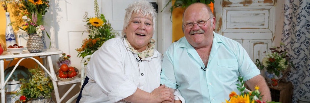 Rosi und Günter in glücklichen Zeiten - sie lernten sich bei „Bauer sucht Frau“ kennen und lieben. Nun starb er an Corona.