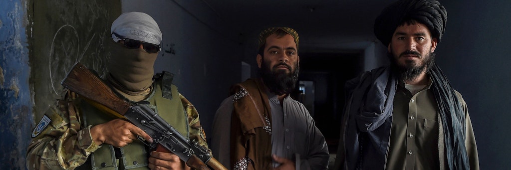 Taliban-Kämpfer in Afghanistan. 