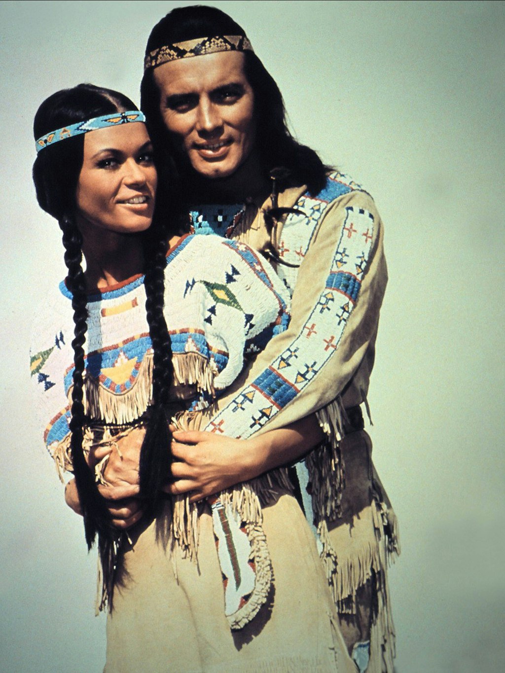 Marie Versini und Pierre Brice spielten gemeinsam in „Winnetou 1. Teil“ Schwester und Bruder.