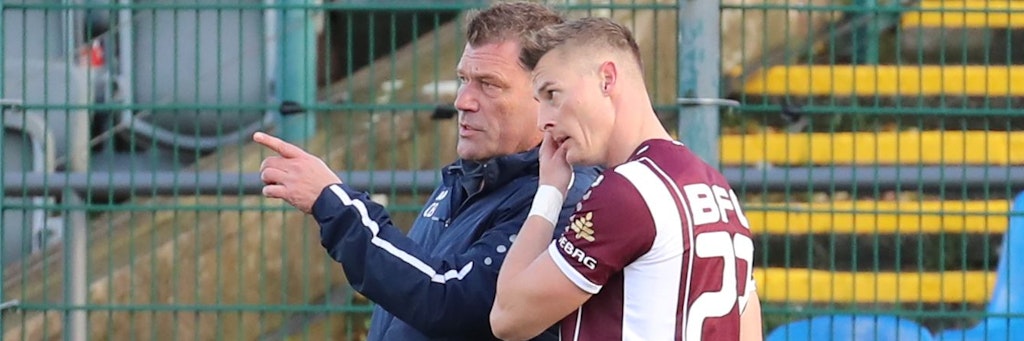 Gegen Fürstenwalde konnte Trainer Christian Benbennek ihn schon für ein paar Minuten bringen, jetzt ist Matthias Steinborn wieder lange raus.