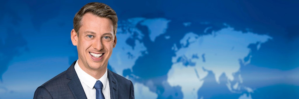 „Tagesschau“-Sprecher André Schünke wurde spontan zum neuen Gesicht der 20-Uhr-Ausgabe.