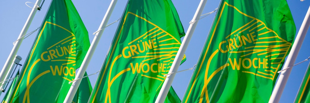 Die Grüne Woche im Januar 2022 fällt wegen der stark steigenden Corona-Zahlen aus (Archivbild).