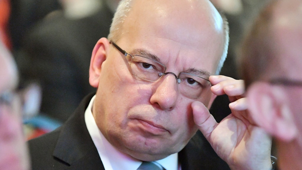 Der erzkonservative Polizeigewerkschafter Reiner Wendt ist gegen eine Legalisierung von Cannabis.