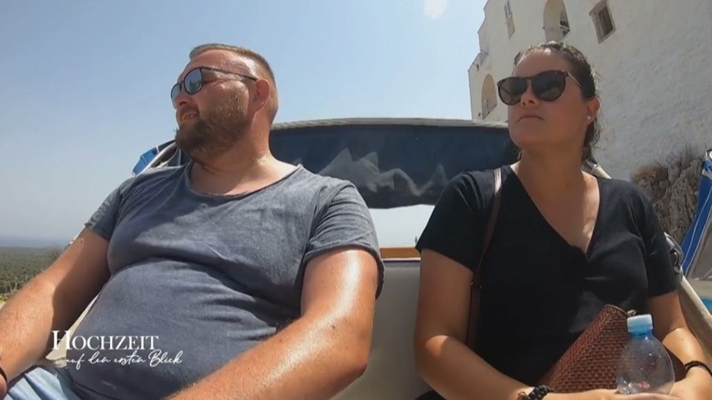 Die Stimmung beim „Hochzeit auf den ersten Blick“-Paar Simone und Marcus ist angespannt.