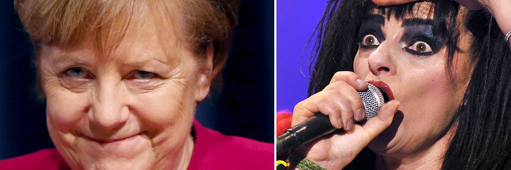 Als musikalische Einlage hat Kanzlerin Merkel für ihren Abschied unter anderem den Titel „Du hast den Farbfilm vergessen“ ausgesucht, mit dem die Punk-Sängerin Nina Hagen 1974 in der DDR einen Hit landete.