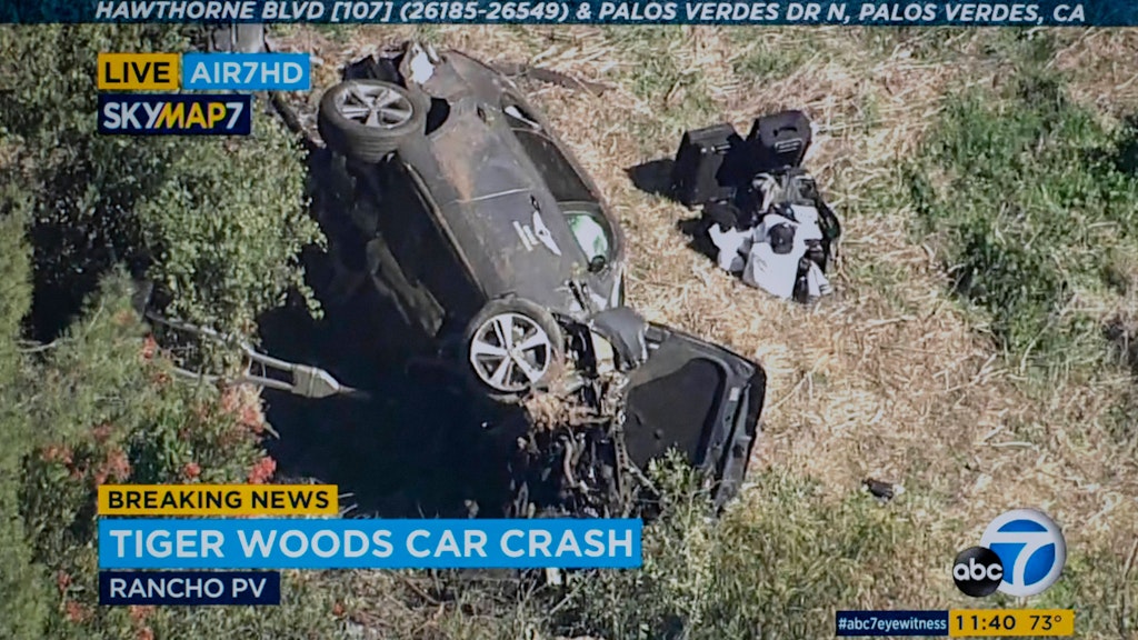 Der Star hatte sich am 23. Februar in Los Angeles mit seinem SUV überschlagen. Er kam wie durch ein Wunder lebend aus dem Wrack heraus.
