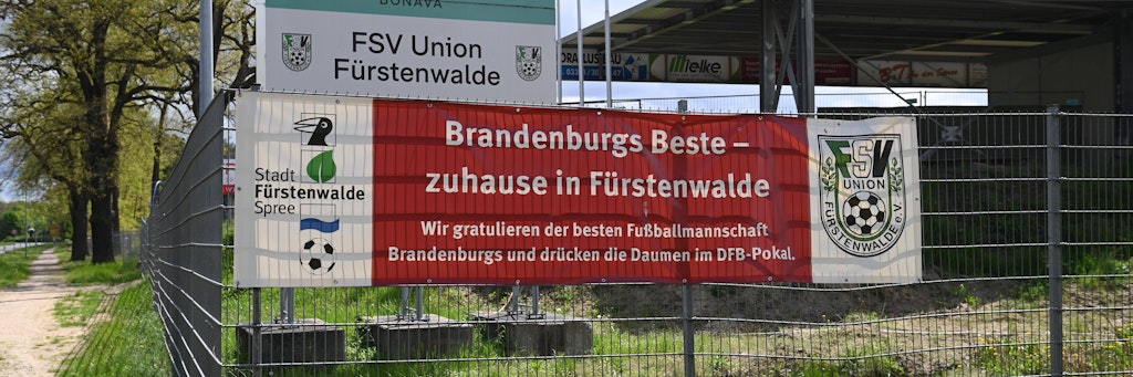 Hier in der Bonova-Arena in Fürstenwalde wurde ein Fan von Chemie Leipzig am 16. Februar 2020 von Polizisten übel verletzt.