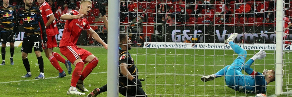 Timo Baumgartl staubt ab zum 2:1-Siegtreffer für die Eisernen. 
