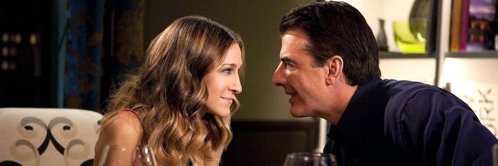 Sarah Jessica Parker und Chris Noth in einer Szene des Films „Sex And The City 2“, 2010. 
